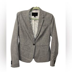 Banana Republic NWOT Gray‎ Blazer Size 2